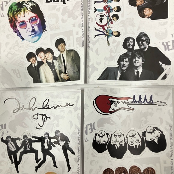 The Beatles Sticker Set - Picture 14 of 14